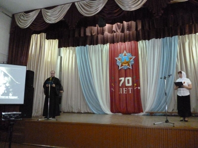 В селе Кичменгский Городок отпраздновали 70-летие Победы