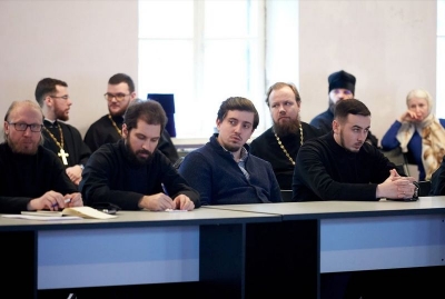 Проректор по воспитательной работе принял участие в круглом столе «Деятельность индивидуальных наставников в духовных учебных заведениях Русской Православной Церкви»