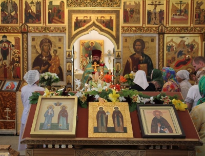 Исполнилось 18 лет со дня освящения Рождественского храма города Череповца