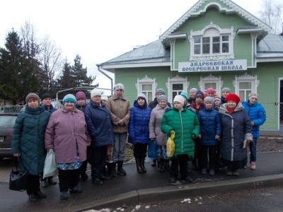 В Андреевском храме состоялась очередная встреча с насельниками Вологодского психоневрологического интерната №1