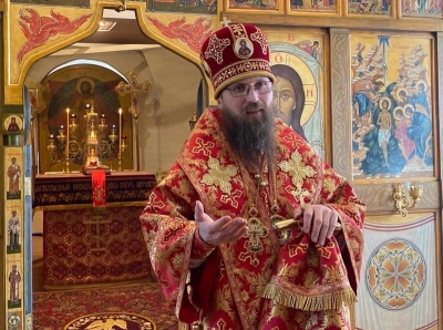 В день Радоницы епископ Игнатий совершил Литургию в Богоявленском храме города Белозерска