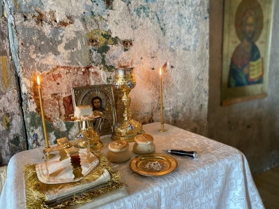 В день Антипасхи епископ Игнатий совершил Литургию в храме села Воскресенское Череповецкого района