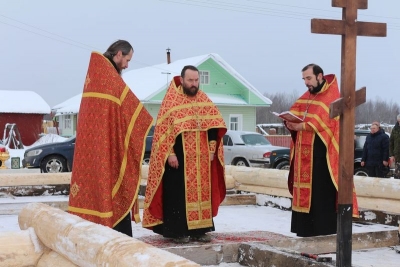 В пригороде Сокола началось строительство нового храма