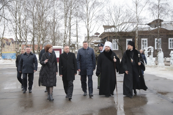 Череповец посетил полномочный представитель Президента в Северо-Западном федеральном округе Александр Беглов