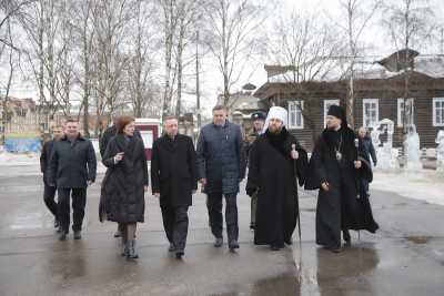 Череповец посетил полномочный представитель Президента в Северо-Западном федеральном округе Александр Беглов