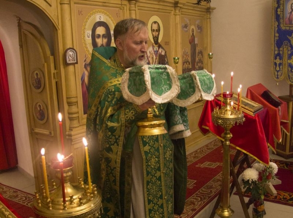 Приход вологодского храма святителя Иоанна Златоуста молитвенно отметил день памяти преподобного Александра Свирского