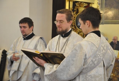 Епископ Флавиан возглавил Литургию во Вселенскую родительскую субботу
