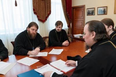 Глава Вологодской митрополии митрополит Игнатий принял от епископа Великоустюжского и Тотемского Алексия дела Великоустюжской епархии