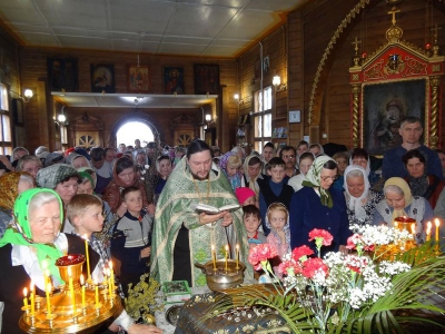 Сокольчане встретили Вербное воскресенье