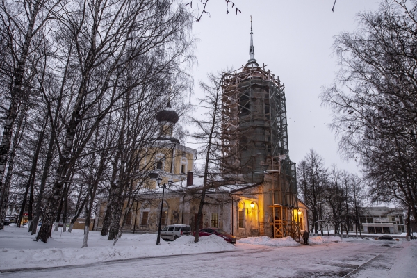 В праздник Собора Предтечи и Крестителя Господня Иоанна митрополит Игнатий совершил Литургию в храме Иоанна Предтечи в Рощенье