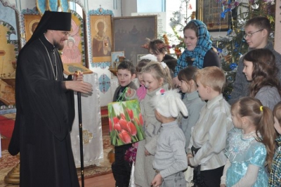 Епископ Флавиан присутствовал на концерте воскресной школы поселка Сазоново