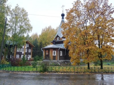 На территории Сергиевского храма города Вологды проведены работы по благоустройству