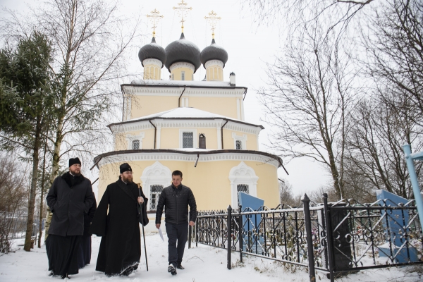 В ближайшее время митрополит Игнатий совершит великое освящение двух нижних приделов храма Василия Великого на Едке