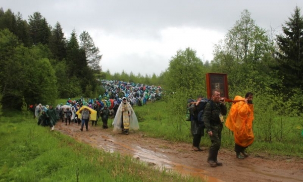 Устюжане участвовали во Всероссийском Великорецком крестном ходе