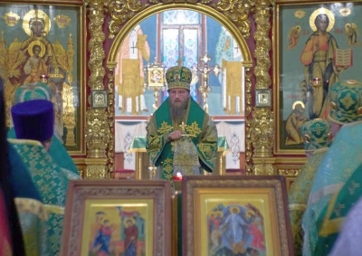 В кафедральном соборе Череповца состоялось архиерейское богослужение