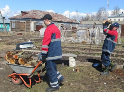 Волонтерский отряд «Первый» помогал в восстановлении монастыря