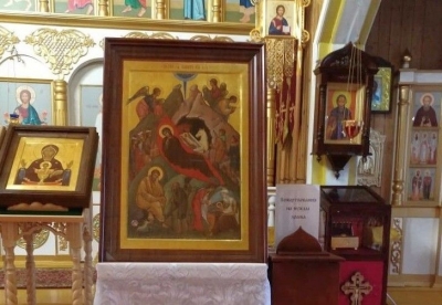 В Череповецкой епархии пребывает чудотворная икона Рождества Христова с частицей яслей Богомладенца Христа
