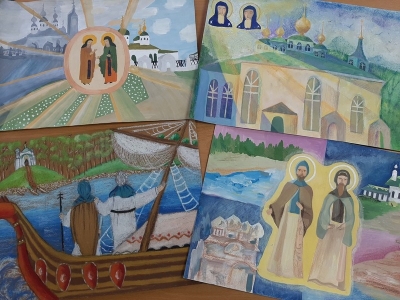 В Череповецкой епархии определены победители епархиального творческого конкурса детского рисунка