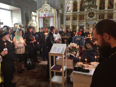 Отпевание Егора Баракова совершено в Андреевском храме Вологды