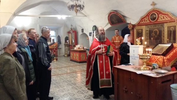 В Андреевском храме Вологды молитвенно почтили память священномученика Николая Замараева