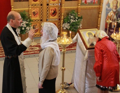 В череповецком храме состоялся молебен с акафистом святителю Луке Крымскому