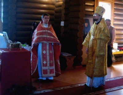 Епископ Флавиан совершил богослужение в день памяти великомученика и целителя Пантелеимона