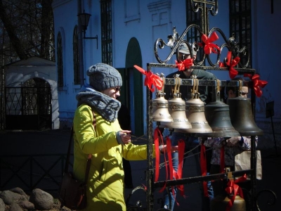В Череповце состоялся второй пасхальный фестиваль колокольного звона «Перезвоны над Шексной»