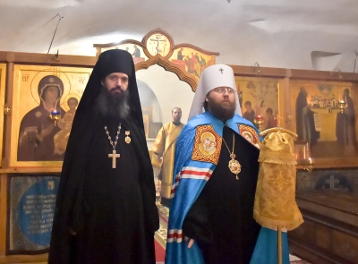 Наместник Спасо-Прилуцкого монастыря игумен Игнатий (Молчанов) награжден медалью Вологодской епархии