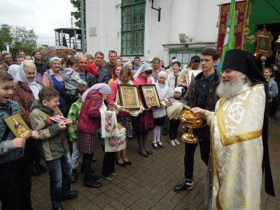 Крестный ход в честь святых Кирилла и Мефодия состоялся в Воскресенском соборе Череповца
