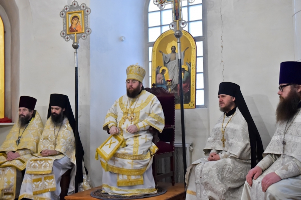 В праздник Обрезания Господня и в день памяти святителя Василия Великого митрополит Игнатий совершил Литургию в Кирилло-Белозерском монастыре