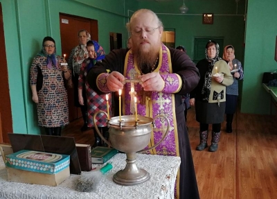 В деревне Фрол Грязовецкого района состоялось богослужение