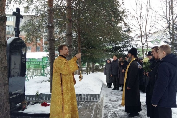 В Андреевском храме города Вологды молитвенно почтили память протоиерея Георгия Иванова