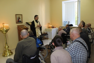 В Первомайском ПНИ открылась молельная комната
