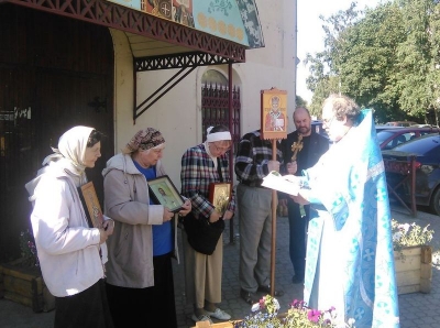 Приход храма священномученика Власия епископ Севастийского города Вологды отметил престольный праздник