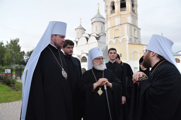 Визит Постоянного члена Священного Синода Патриаршего экзарха всея Беларуси митрополита Минского и Заславского Павла в Вологодскую митрополию