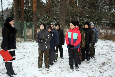 Вологодские кадеты провели с пользой выходные дни в селе Юношеское