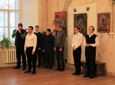 Студенты и преподаватели Вологодской духовной семинарии почтили память Усекновения главы Крестителя Господня Иоанна