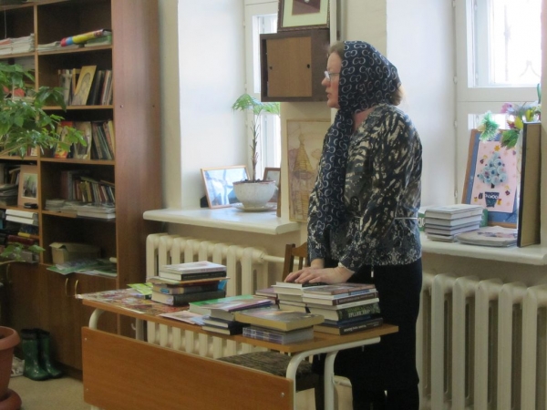 В воскресной школе имени Анны Демидовой проводится цикл бесед ко Дню православной книги