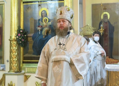 Митрополит Савва совершил Божественную литургию святителя Василия Великого в соборе Рождества Пресвятой Богородицы г. Вологды