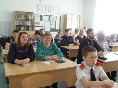 Педагоги Череповецкой епархии посетили областную кадетскую школу-интернат