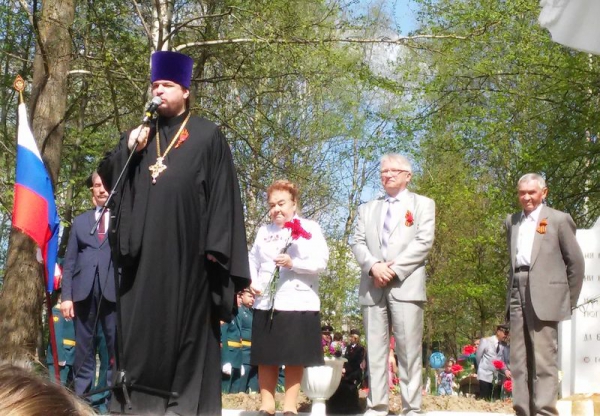 Протоиерей Александр Колесов принял участие в параде Победы