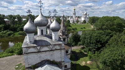 Снят и смонтирован третий фильм из цикла «Полеты над Северной Фиваидой»: Древние храмы Заречья Вологды