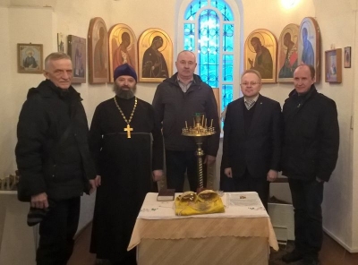 В часовне-храме благоверного князя Александра Невского города Вологды состоялся праздничный молебен