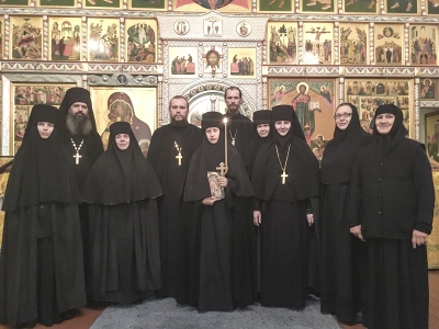 В Горне-Успенском женском монастыре состоялся монашеский постриг