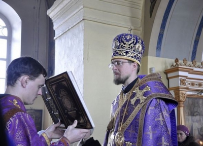 Епископ Флавиан в день памяти сорока Севастийских мучеников совершил богослужение