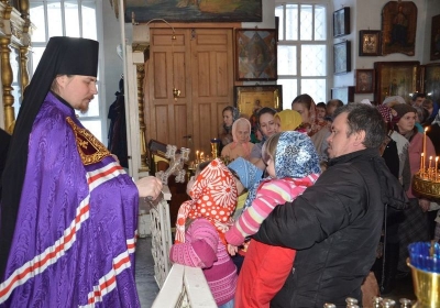 Епископ Тарасий совершил Литургию в храме святителя Стефана Великопермского города Великого Устюга