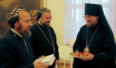 Епископ Флавиан направил поздравление с архиерейской хиротонией члену Комиссии по диалогу между Русской Православной Церковью и Сиро-Яковитской Церковью