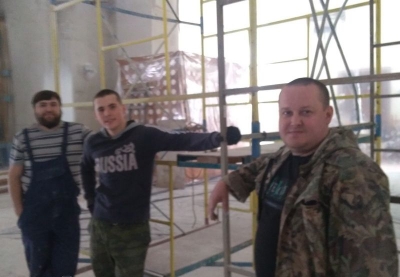 В Казанском храме Никольска идут ремонтные работы