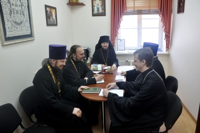 Епископ Флавиан возглавил заседание Епархиального совета Череповецкой епархии