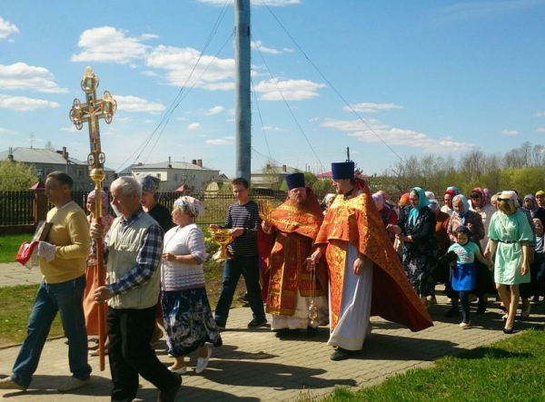 В день памяти святителя Игнатия Брянчанинова в городе Грязовце отмечали престольный праздник